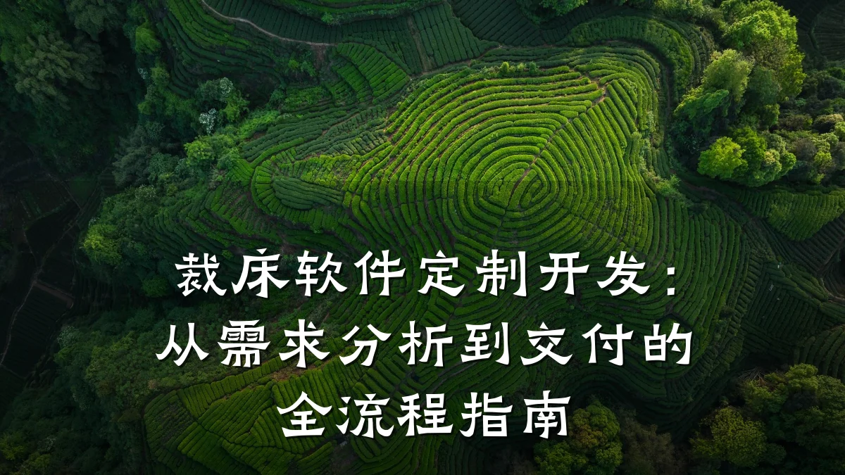 裁床软件定制开发:从需求分析到交付的全流程指南