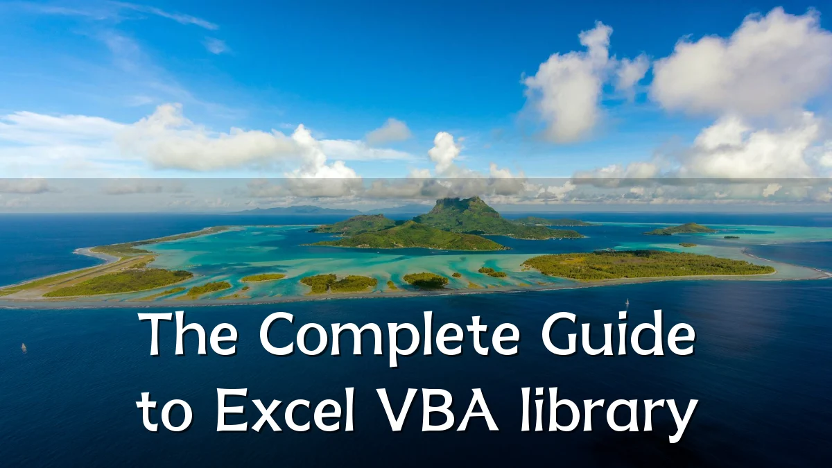 The Complete Guide to Excel VBA library