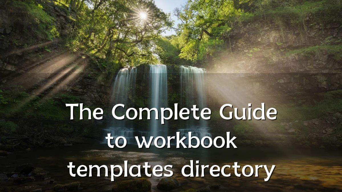 The Complete Guide to workbook templates directory