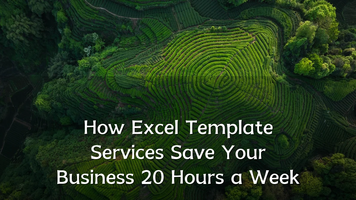 How Excel Template Services Save Your Business 20 Hours a Week