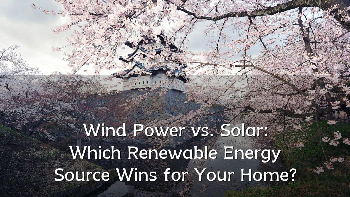 Wind Power vs. Solar: Which Renewable Energy Source Wins for Your Home?