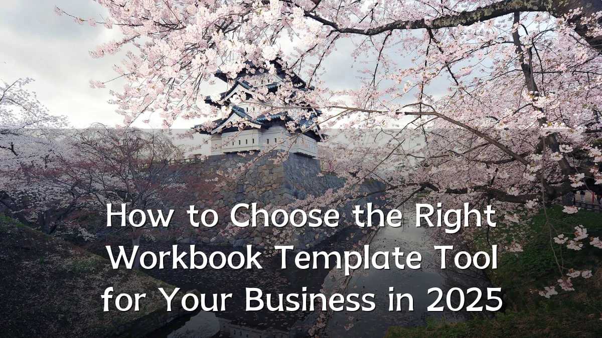 How to Choose the Right Workbook Template Tool for Your Business in 2025