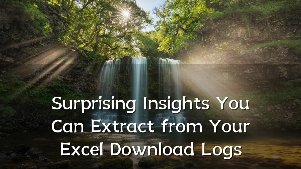 Surprising Insights You Can Extract from Your Excel Download Logs