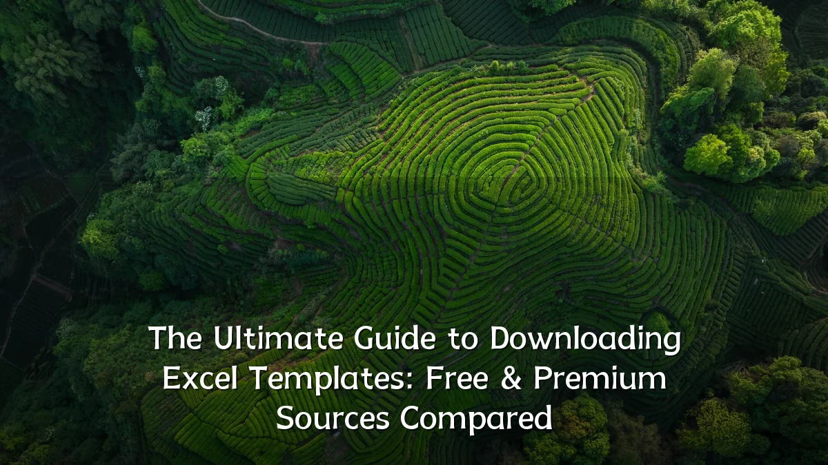 The Ultimate Guide to Downloading Excel Templates: Free & Premium Sources Compared